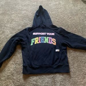 Support your friends hoodie